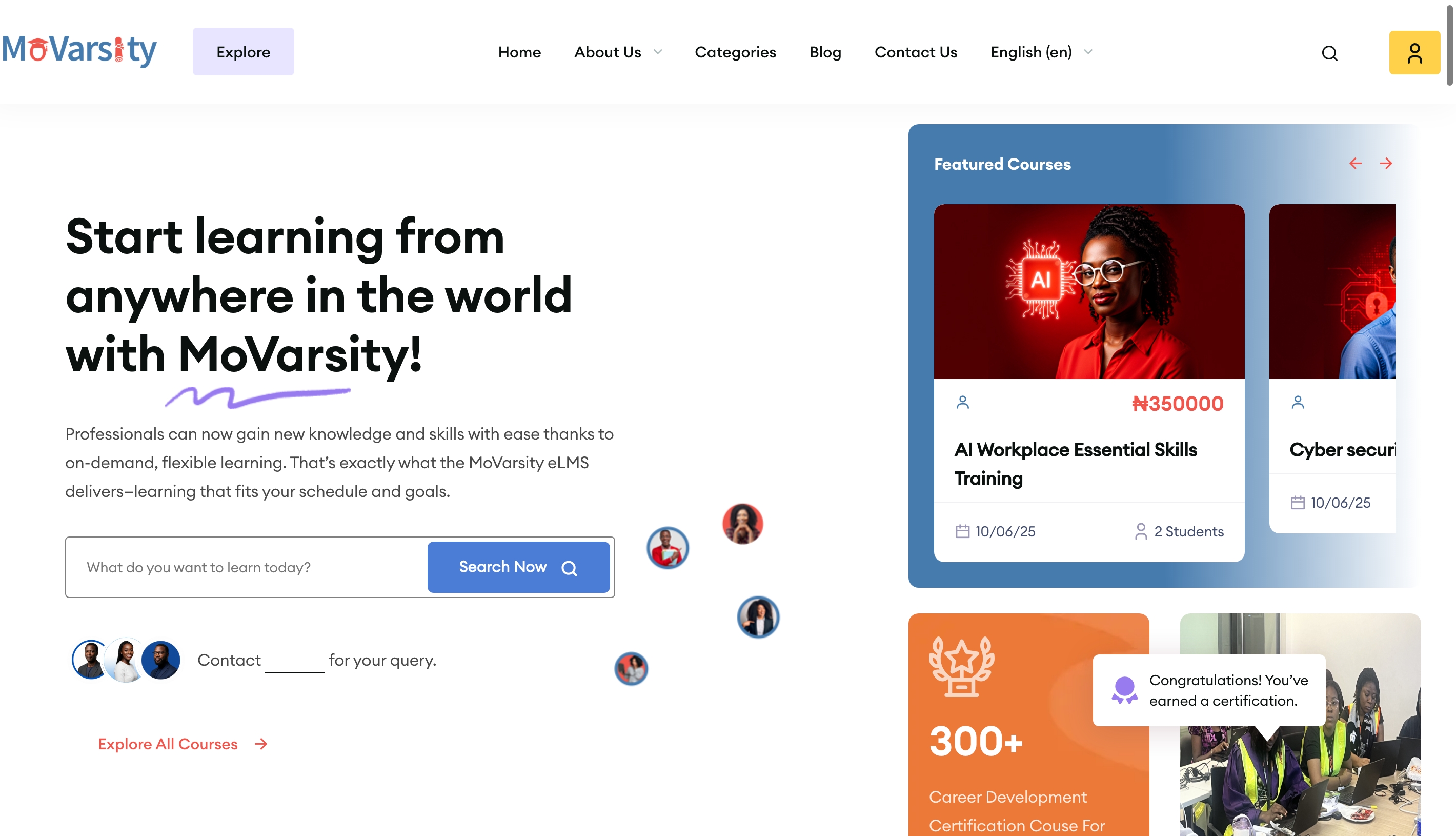 MoVarsity — AI-Powered Learning Platform